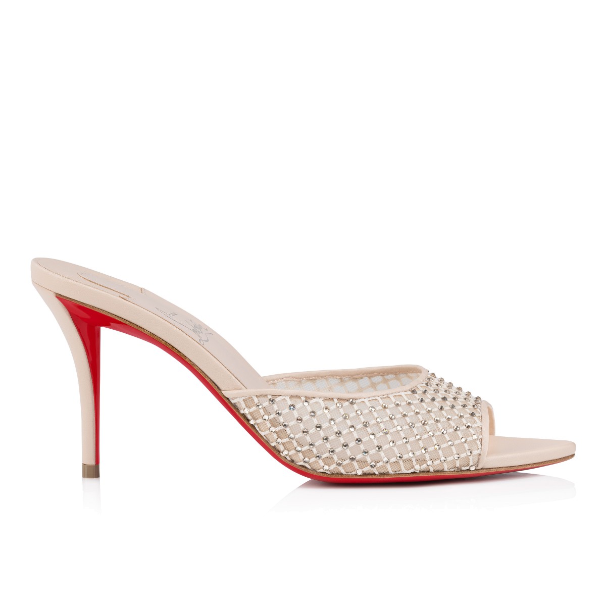 Shoes - Apostropha Mule Mesh Strass - Christian Louboutin