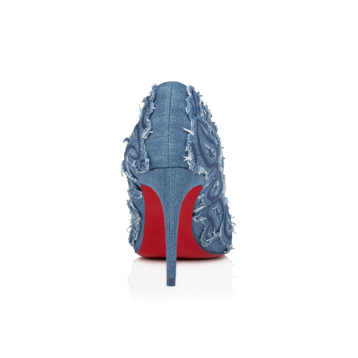 Shoes - Kate Toile Denim Brode - Christian Louboutin