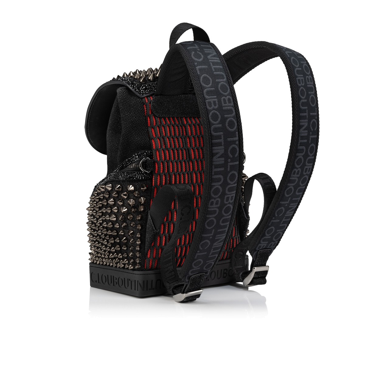 Explorafunk Black Creative leather Handbags Christian Louboutin