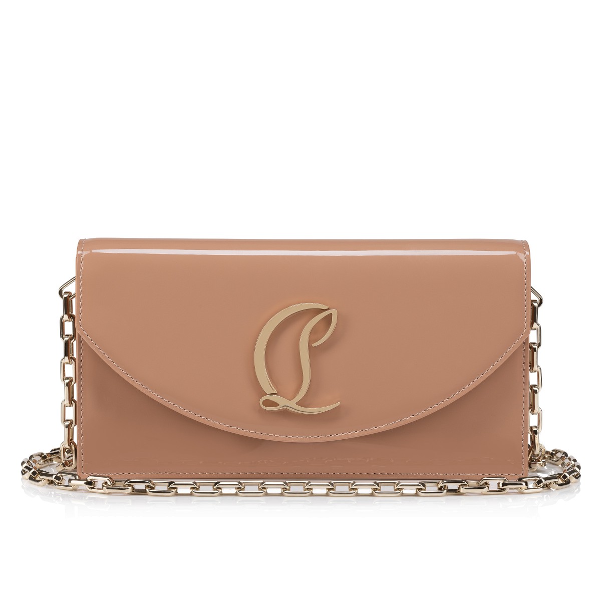 Loubi54 Blush Patent leather - Handbags - Christian Louboutin