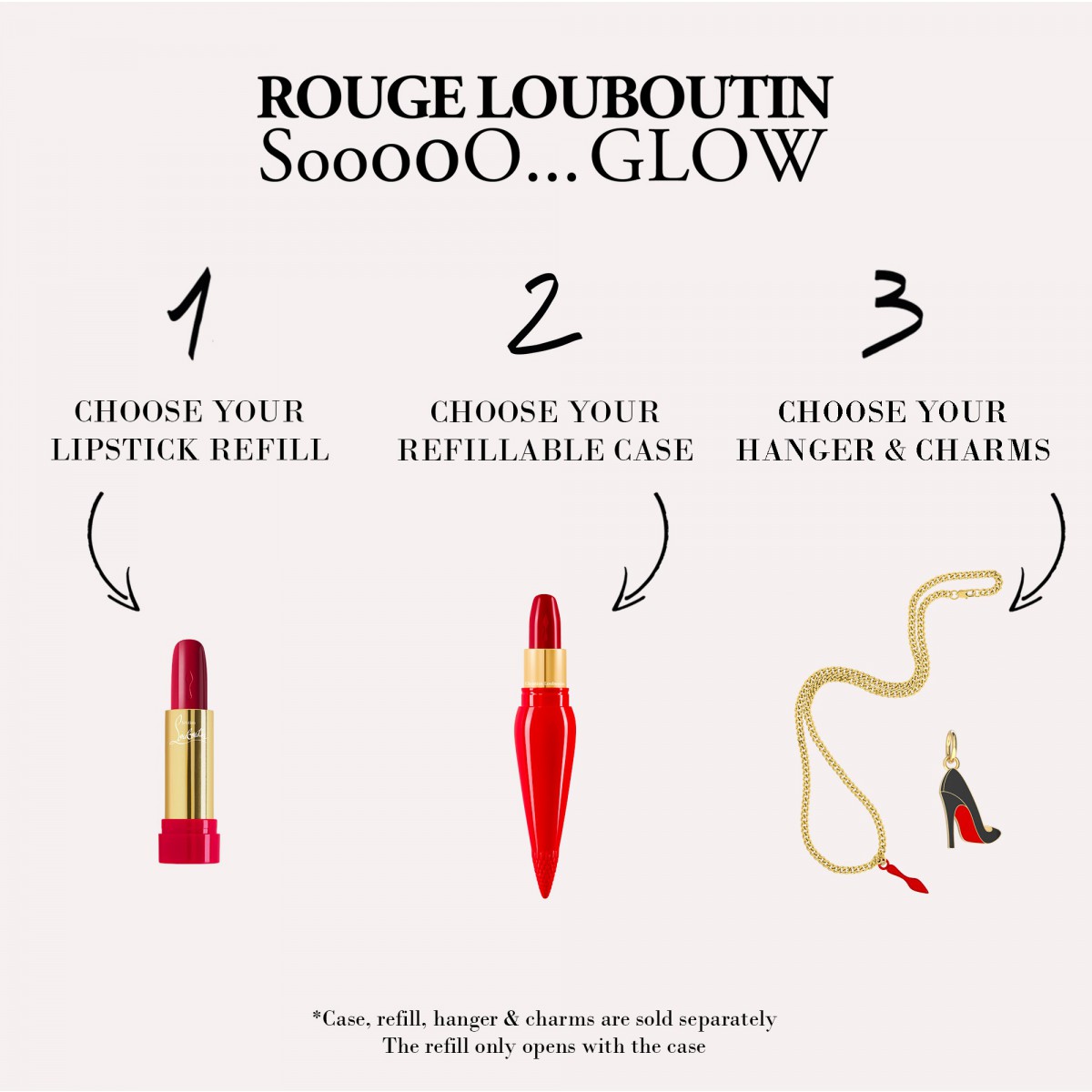 Lipstick Lip charm RED - Christian Louboutin Beauty