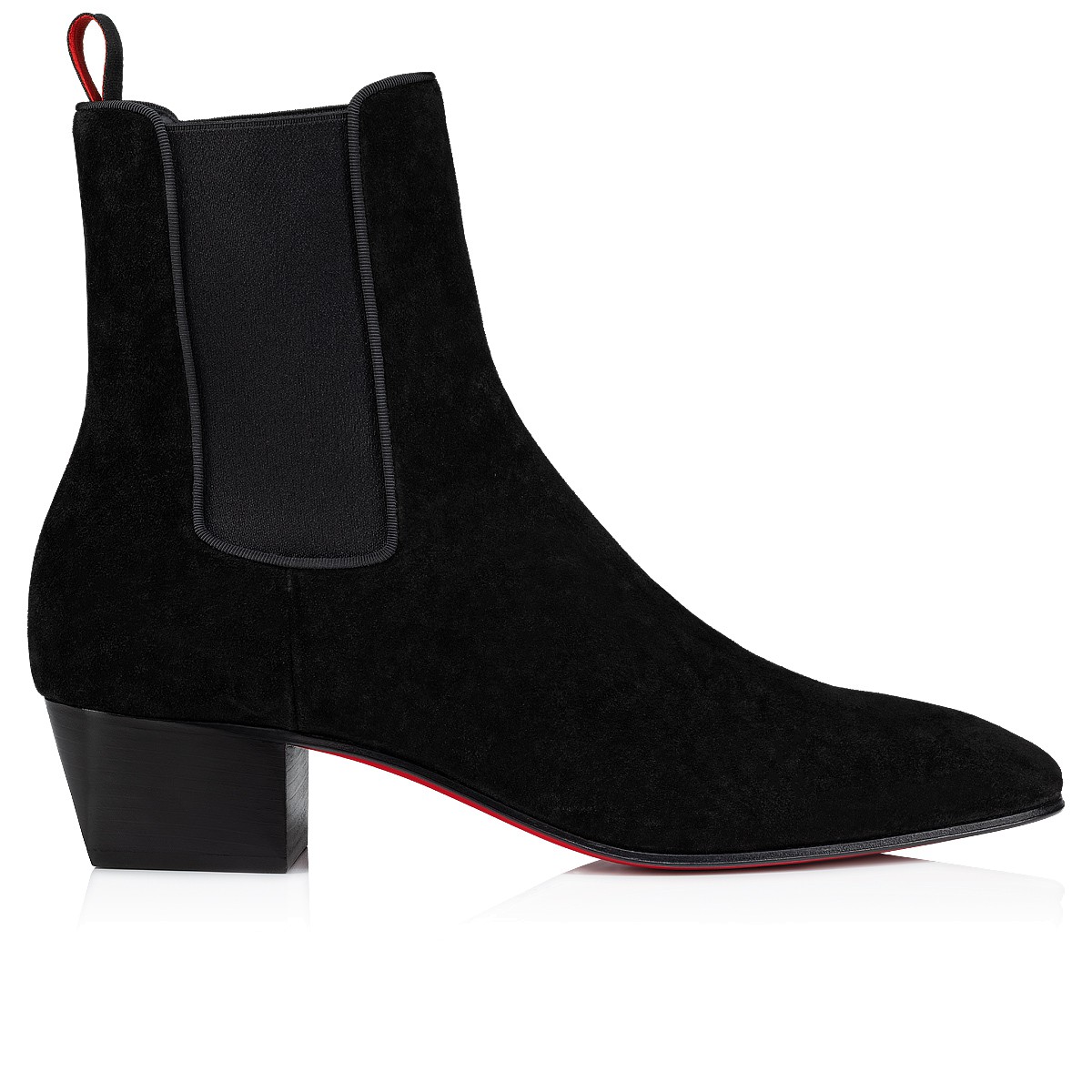 Rosalio Chelsea 40 Black Calf leather - Men Shoes - Christian Louboutin