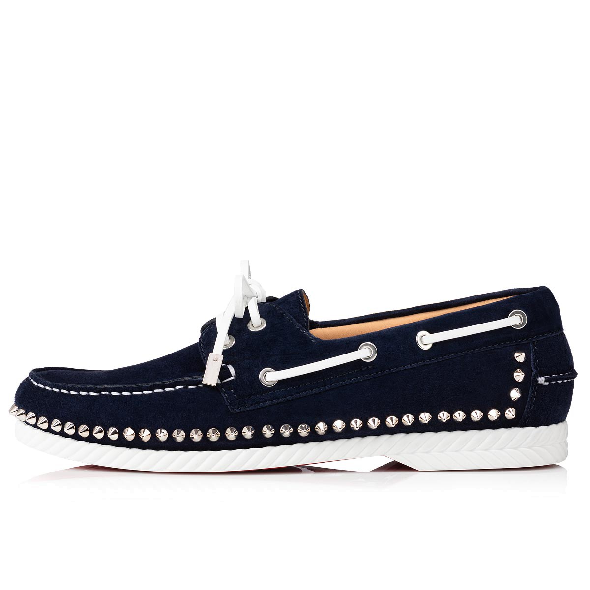 鞋履 - Steckel Flat Veau Velours - Christian Louboutin