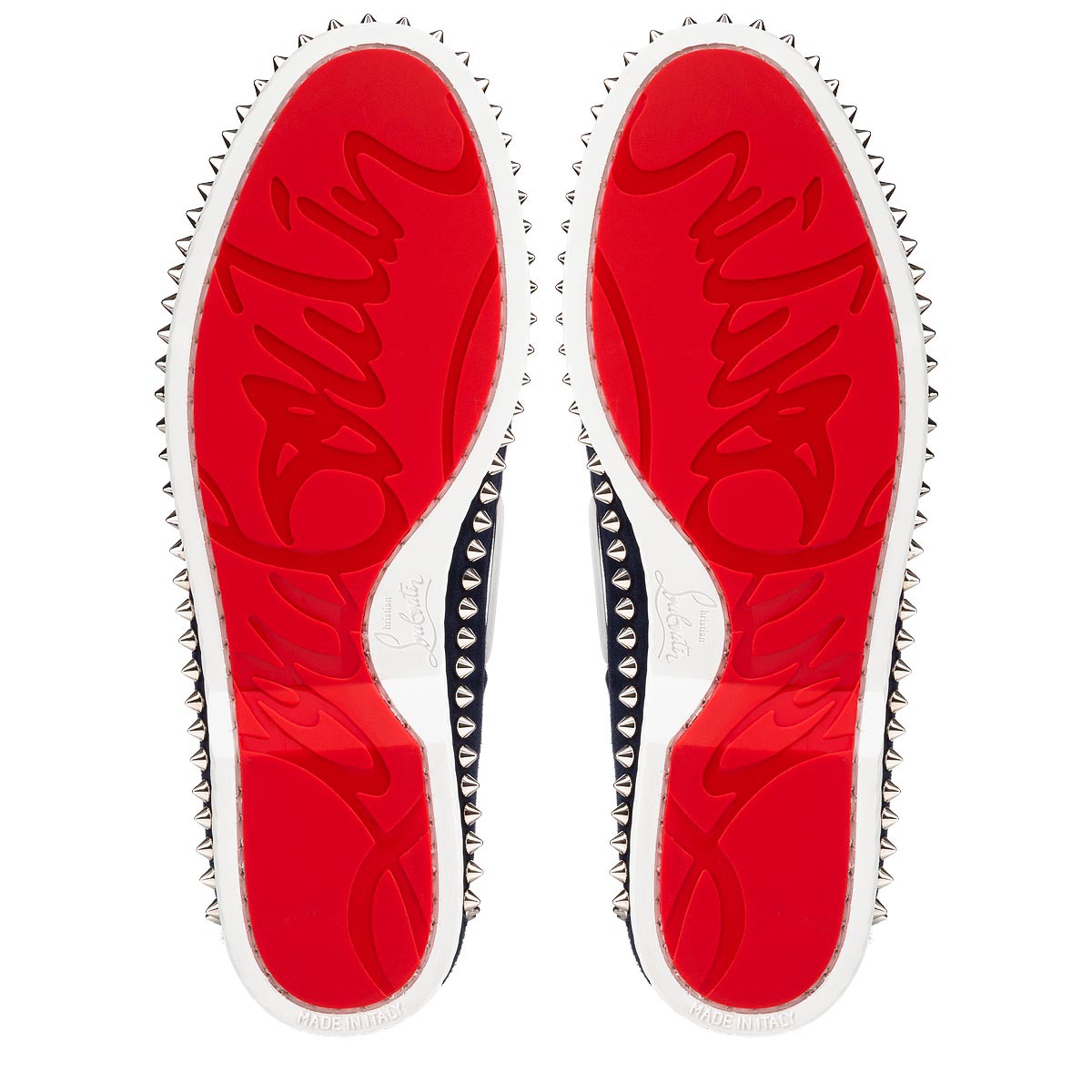 鞋履 - Steckel Flat Veau Velours - Christian Louboutin
