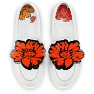Shoes - Button Flower Moc Lug - Christian Louboutin