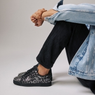 鞋履 - Louis Junior Spikes Orlato - Christian Louboutin