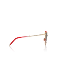 Miss Z LB0002 Gold Metal - Eyewear - Christian Louboutin
