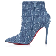 Shoes - So Kate Booty Toile Denim Brode - Christian Louboutin