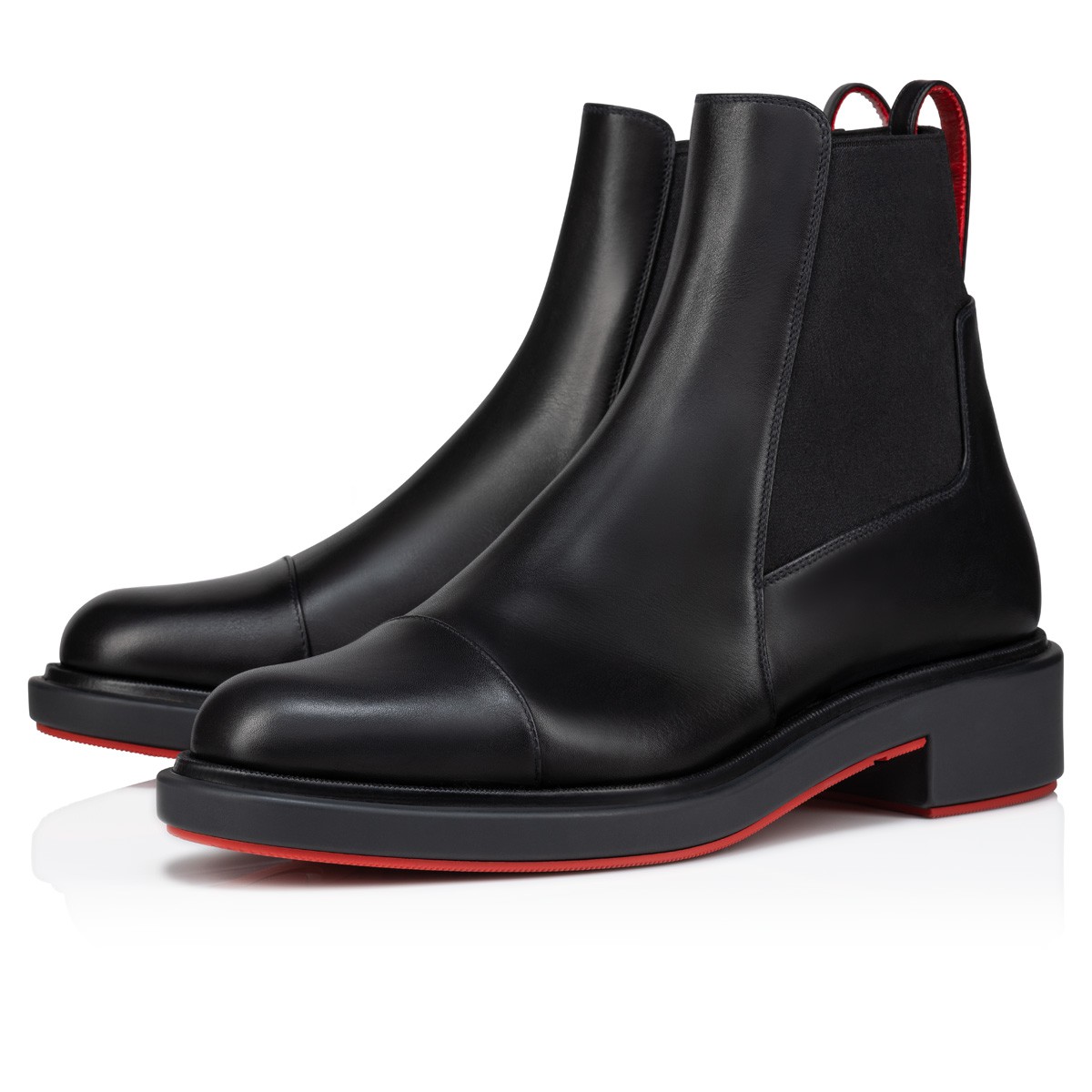 Urbino Chelsea Black Calf leather Men Shoes Christian Louboutin