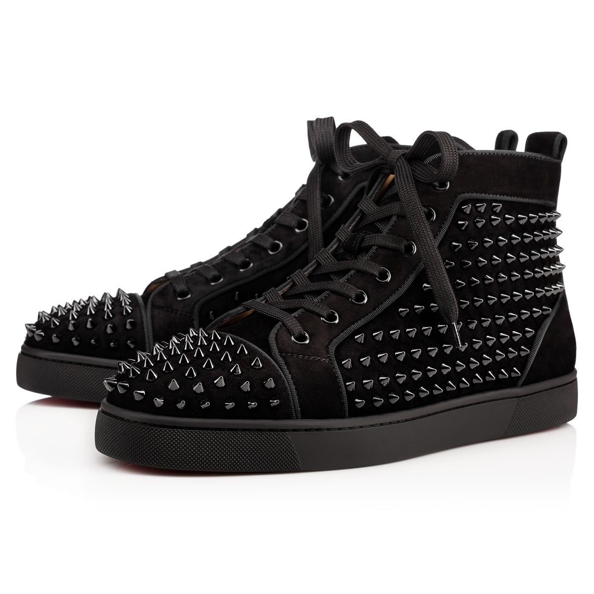 Louis men's flat black deals